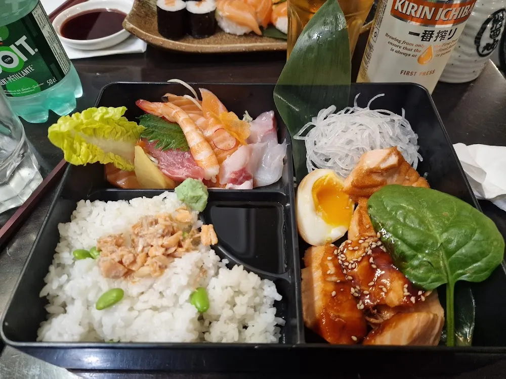 Salmon Bento